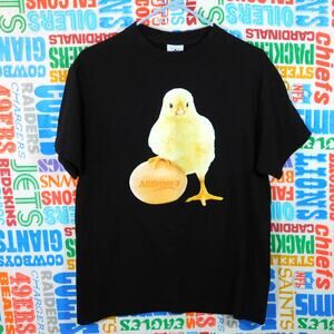 Alltimers Cool Chick Graphic T Shirt Size M Black Skateboarding
